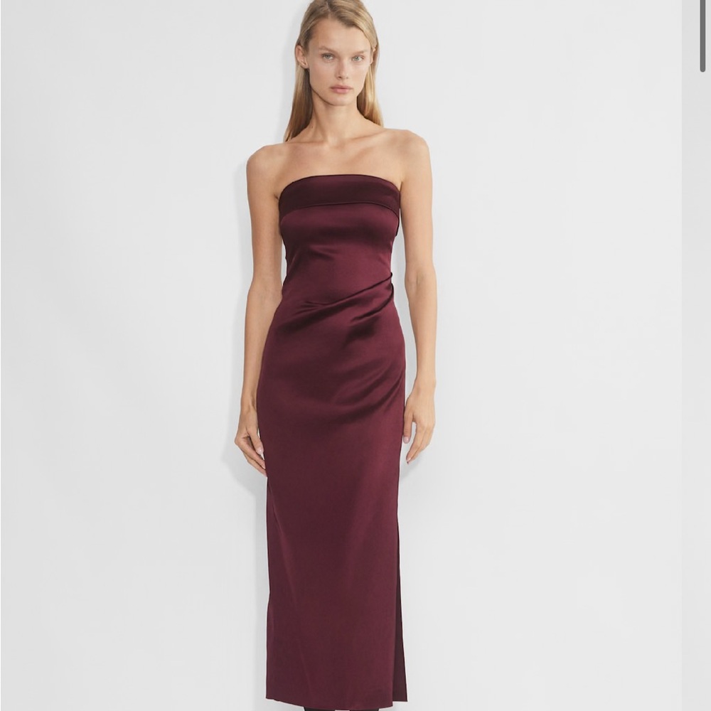 Aritzia exclusive satin dress size 4